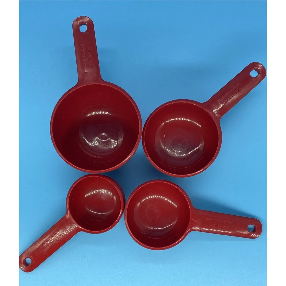 KitchenAid Plastic Measuring Cups & Spoons Set of 9